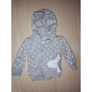 Baby girl Carters unicorn sweatshirt 12m